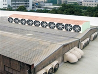 铁皮房车间屋顶改太子楼换气